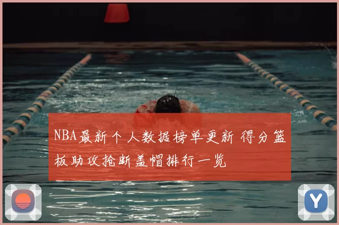 NBA最新个人数据榜单更新 得分篮板助攻抢断盖帽排行一览